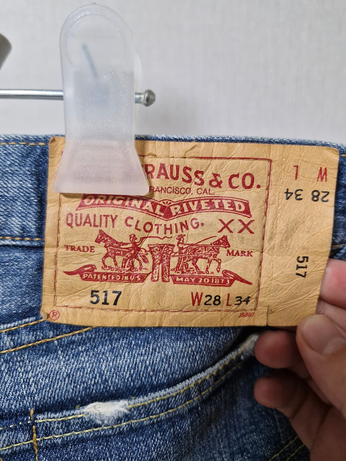 리바이스 517 28 상품이미지3