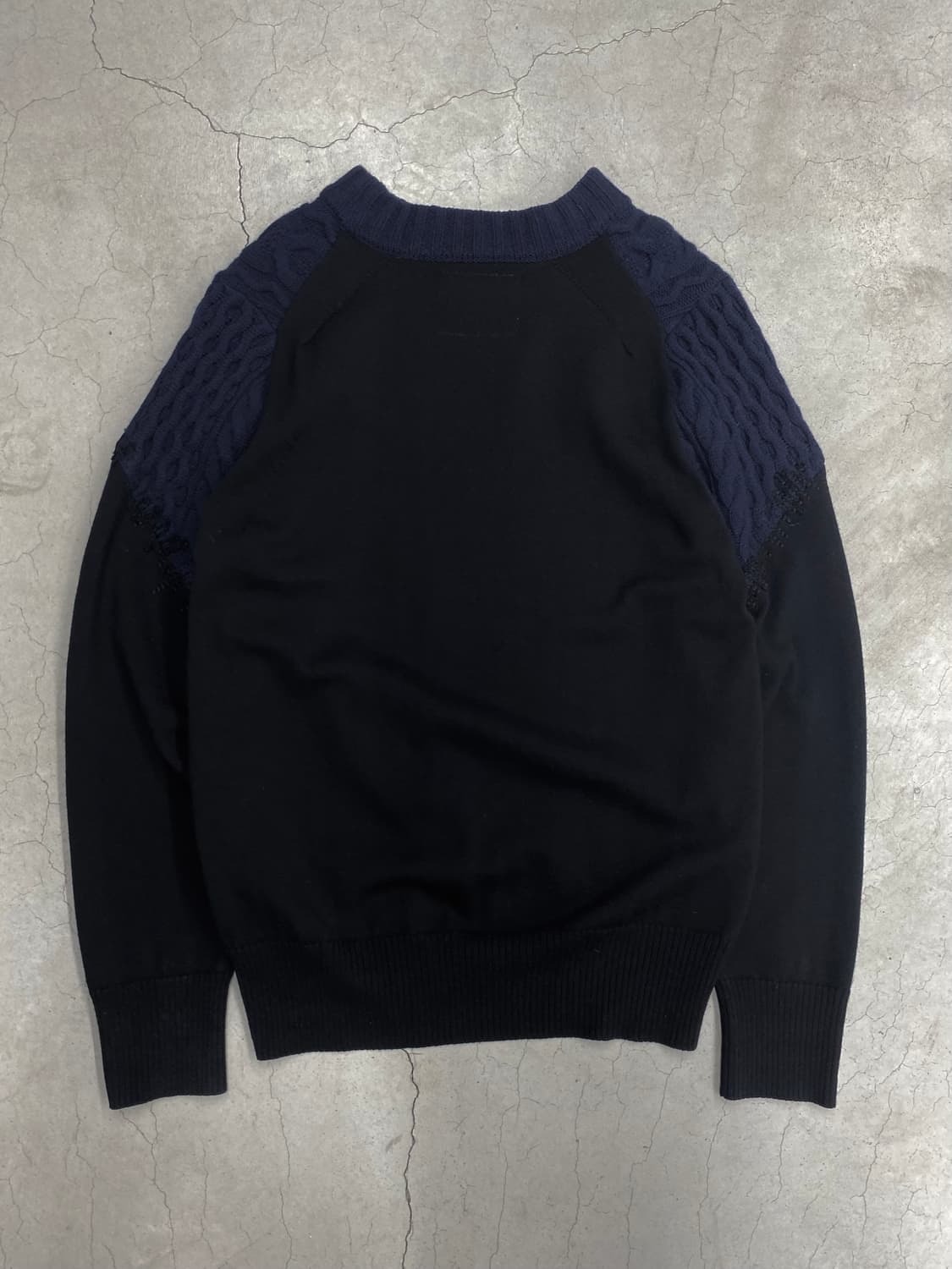 사카이 17AW 하이브리드 울 니트 상품이미지4