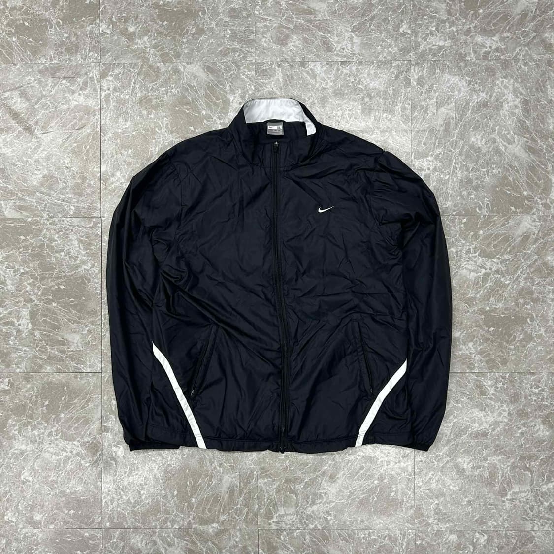 나이키 00s 솔로 스우시 올드스쿨 윈드브레이커 자켓 바람막이 희귀져지( 상품이미지2