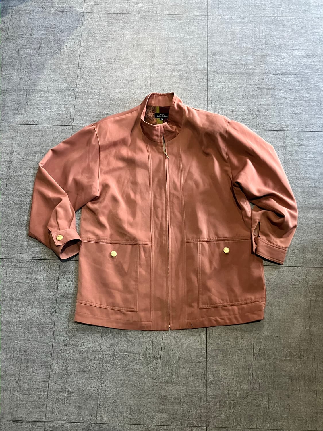 일본빈티지 Tarhion 올드스쿨아메카지 혁오풍 봄버사파리자켓 상품이미지1