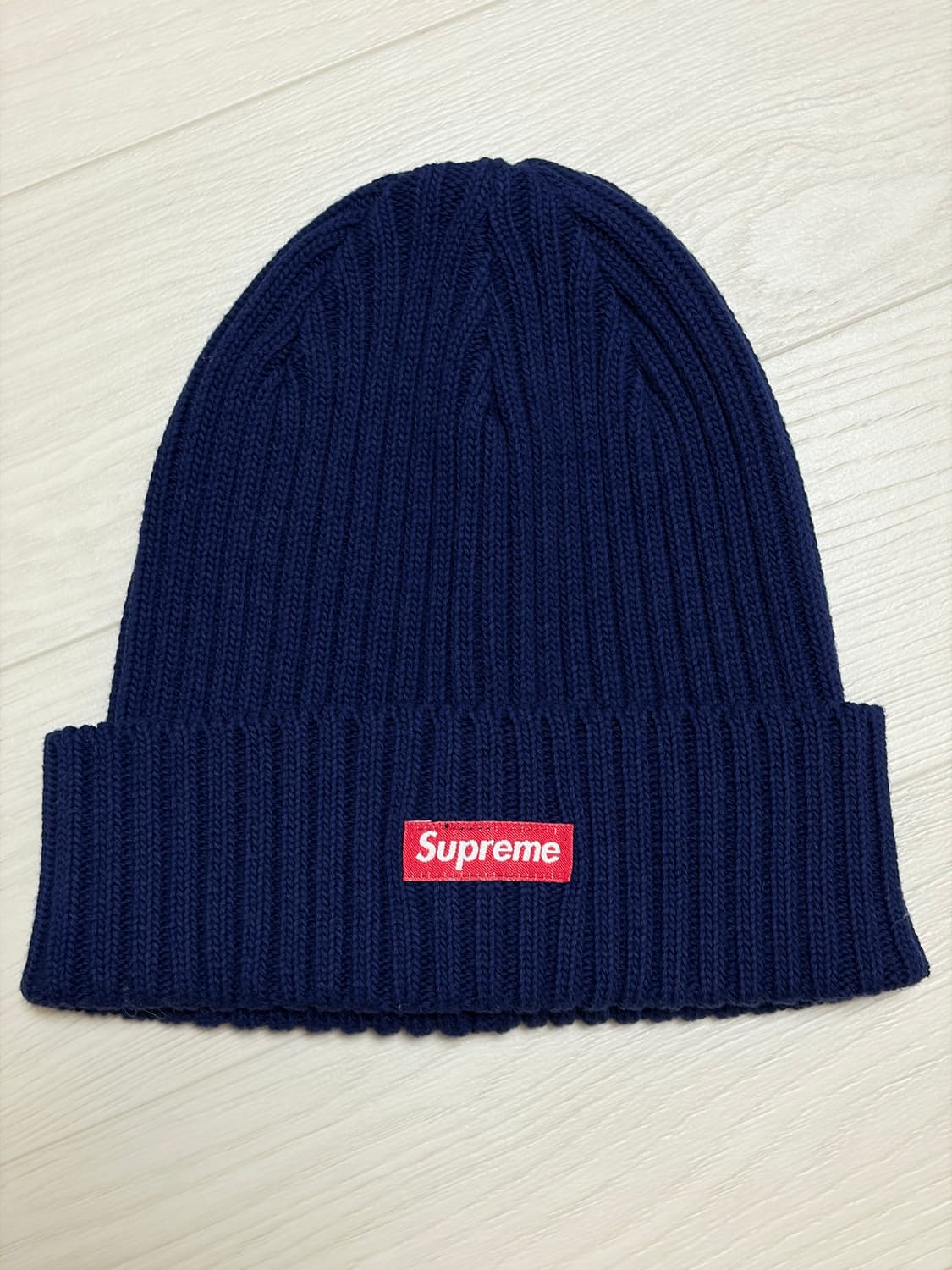 슈프림 오버다이드 비니 라이트 네이비 - 25SS 상품이미지1