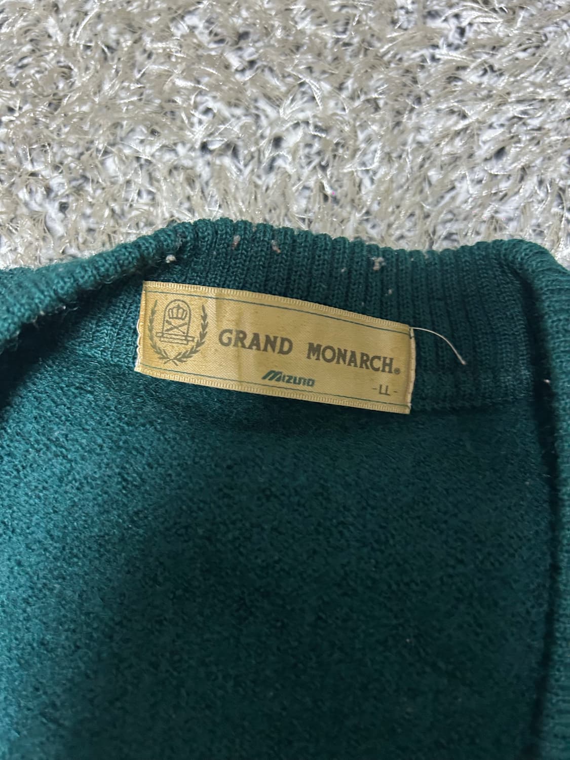 미즈노 울 가디건 사이즈 100-105 상품이미지2