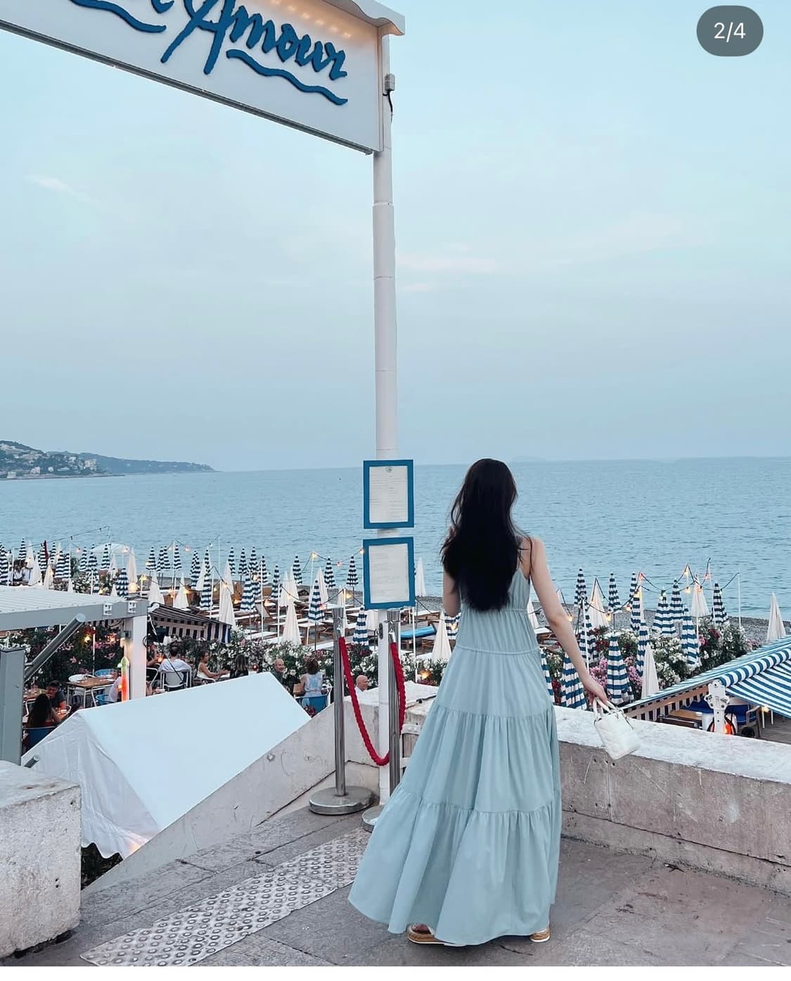 Saint-tropez dress (tiffany blue) 상품이미지3