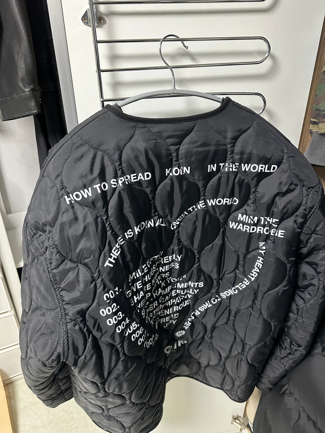 밈더워드로브x코인서울 깔깔이 L 상품이미지5