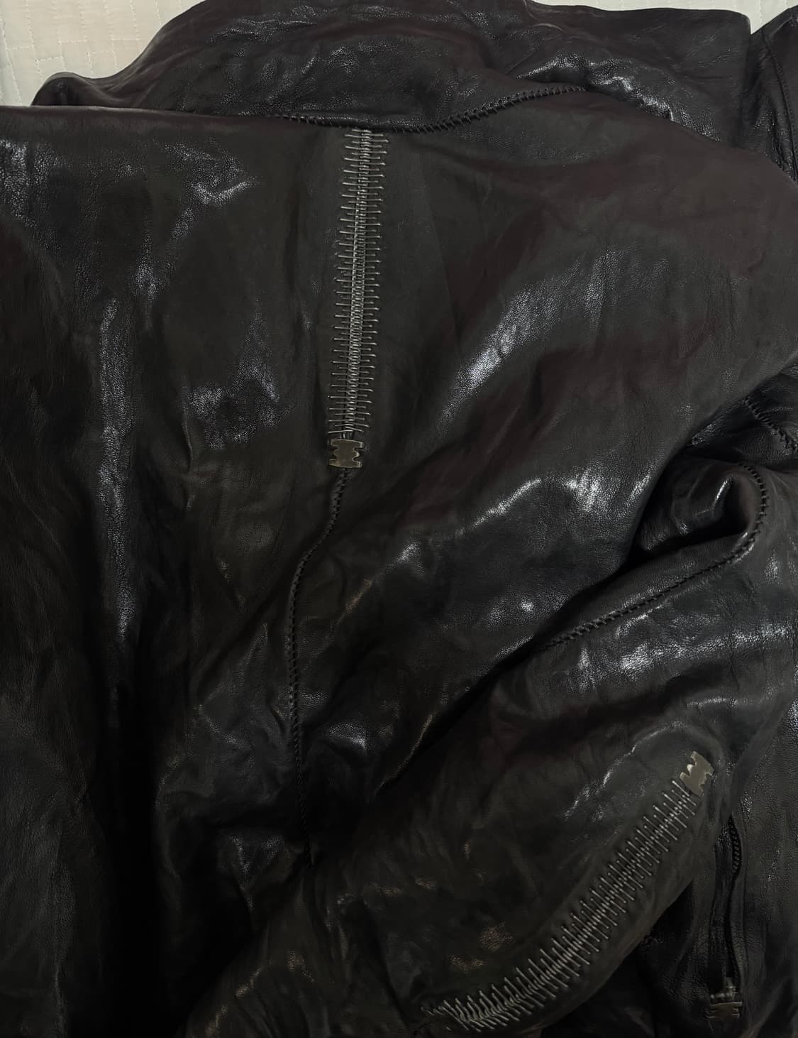 Isaac Sellam Lamb Skin Bomber Jacket 상품이미지1