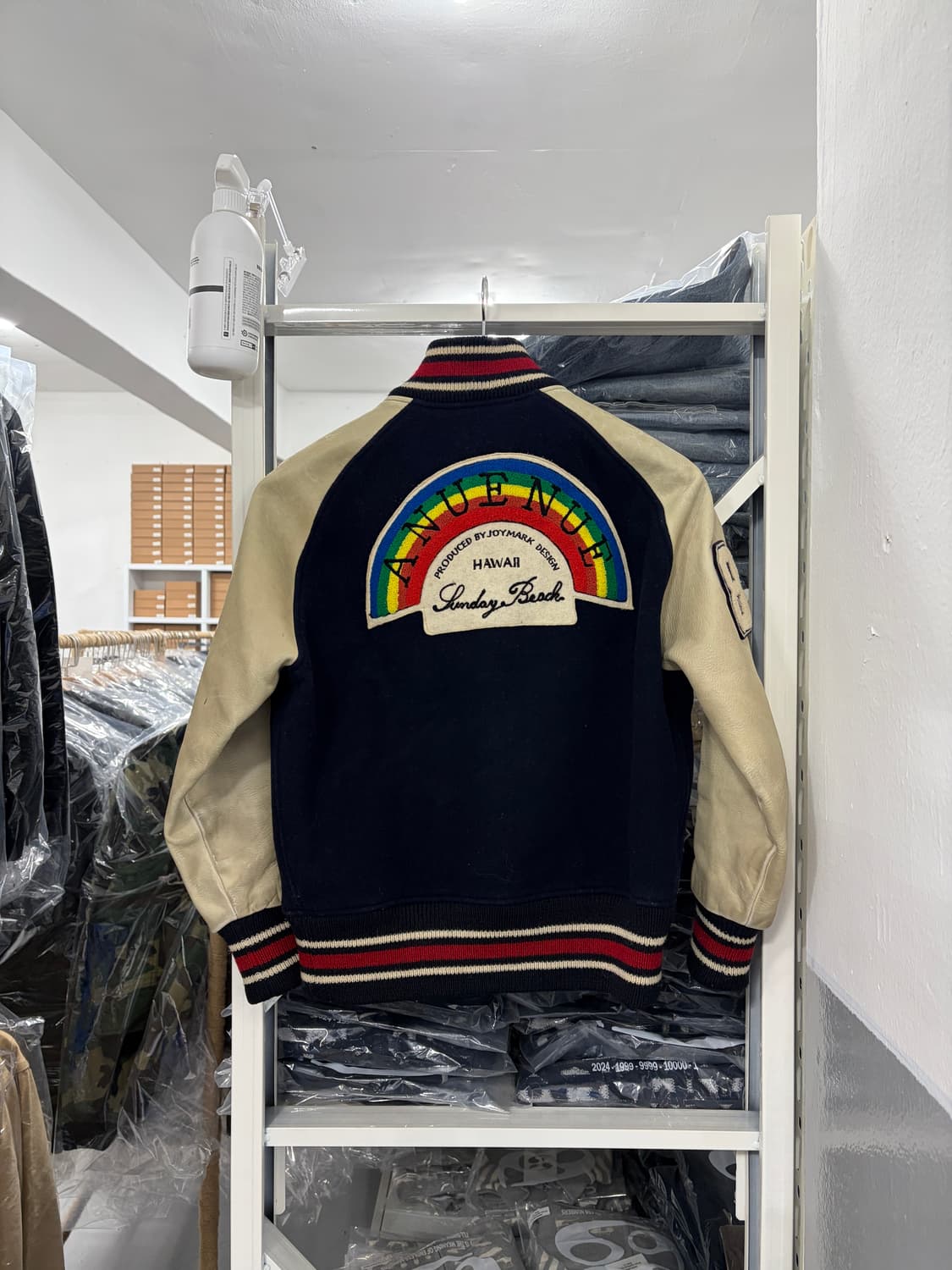 80‘s vintage 바시티 자켓 상품이미지3