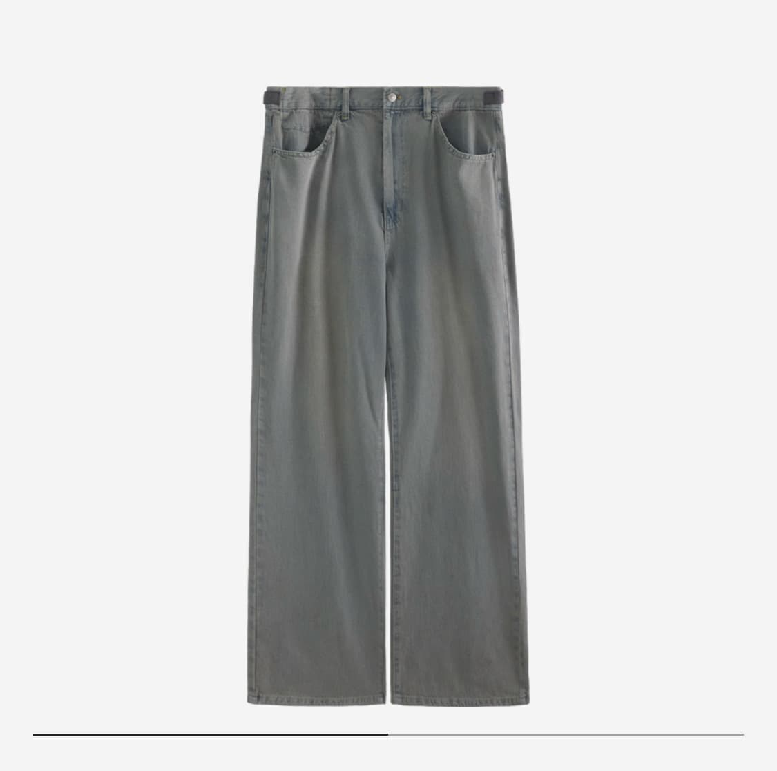 [4] 폴리테루 고시마 데님 팬츠 / Blue Gray 2 상품이미지4