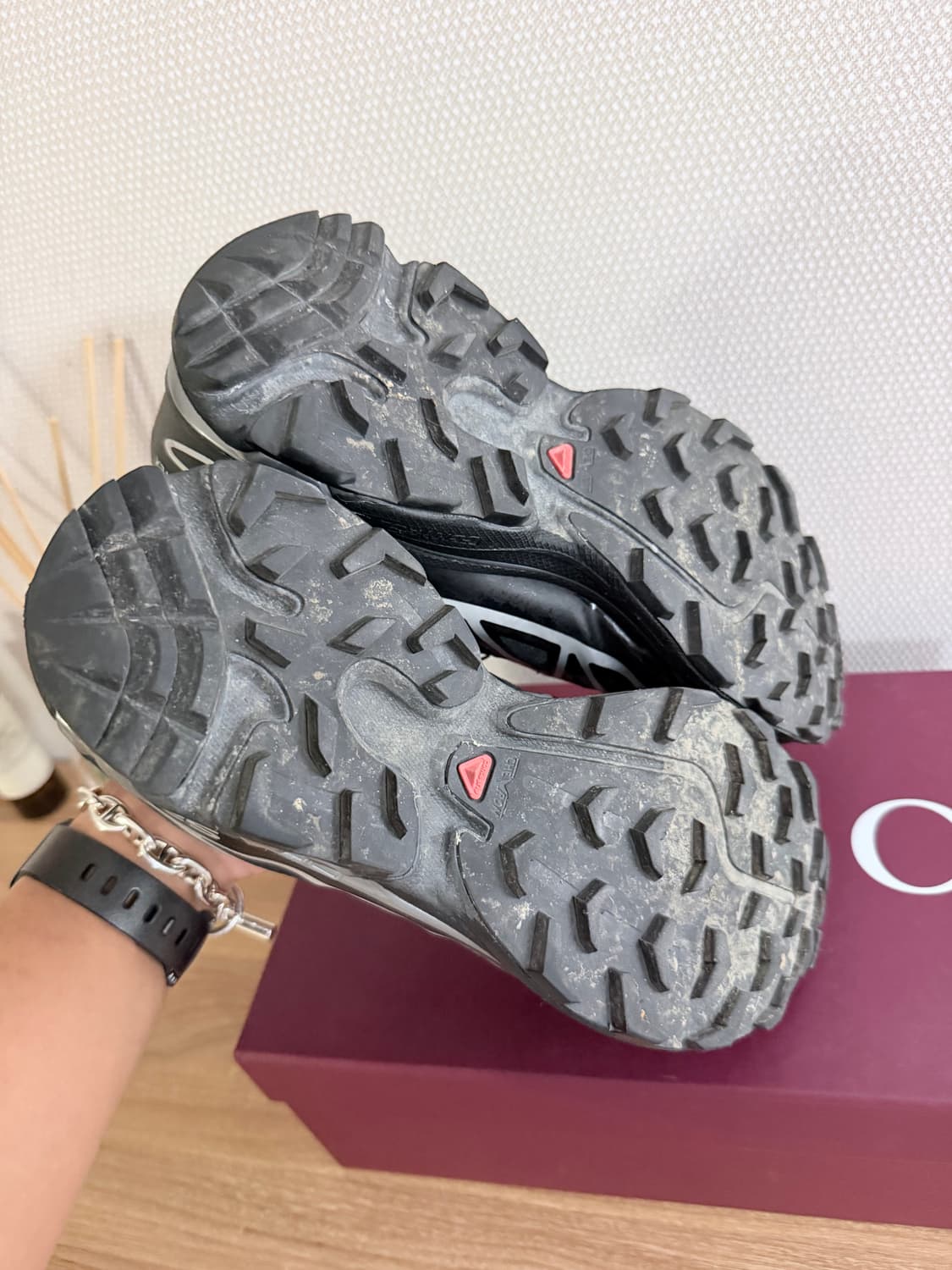 Us9) 살로몬 xt-6 고어텍스 블랙 상품이미지3