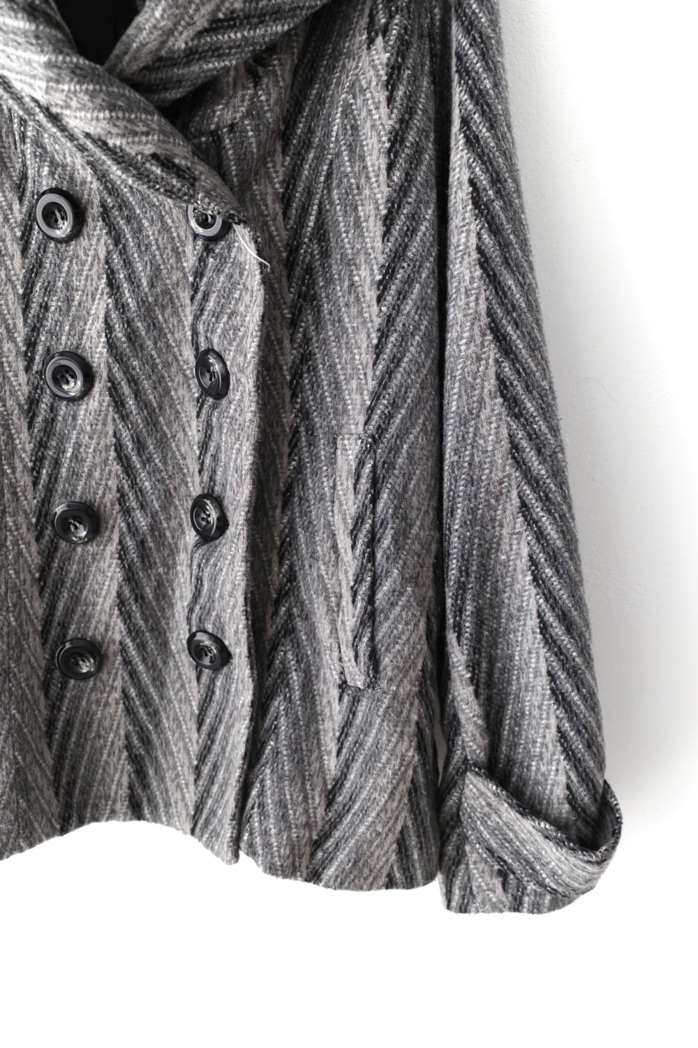 puff collar coat 상품이미지4