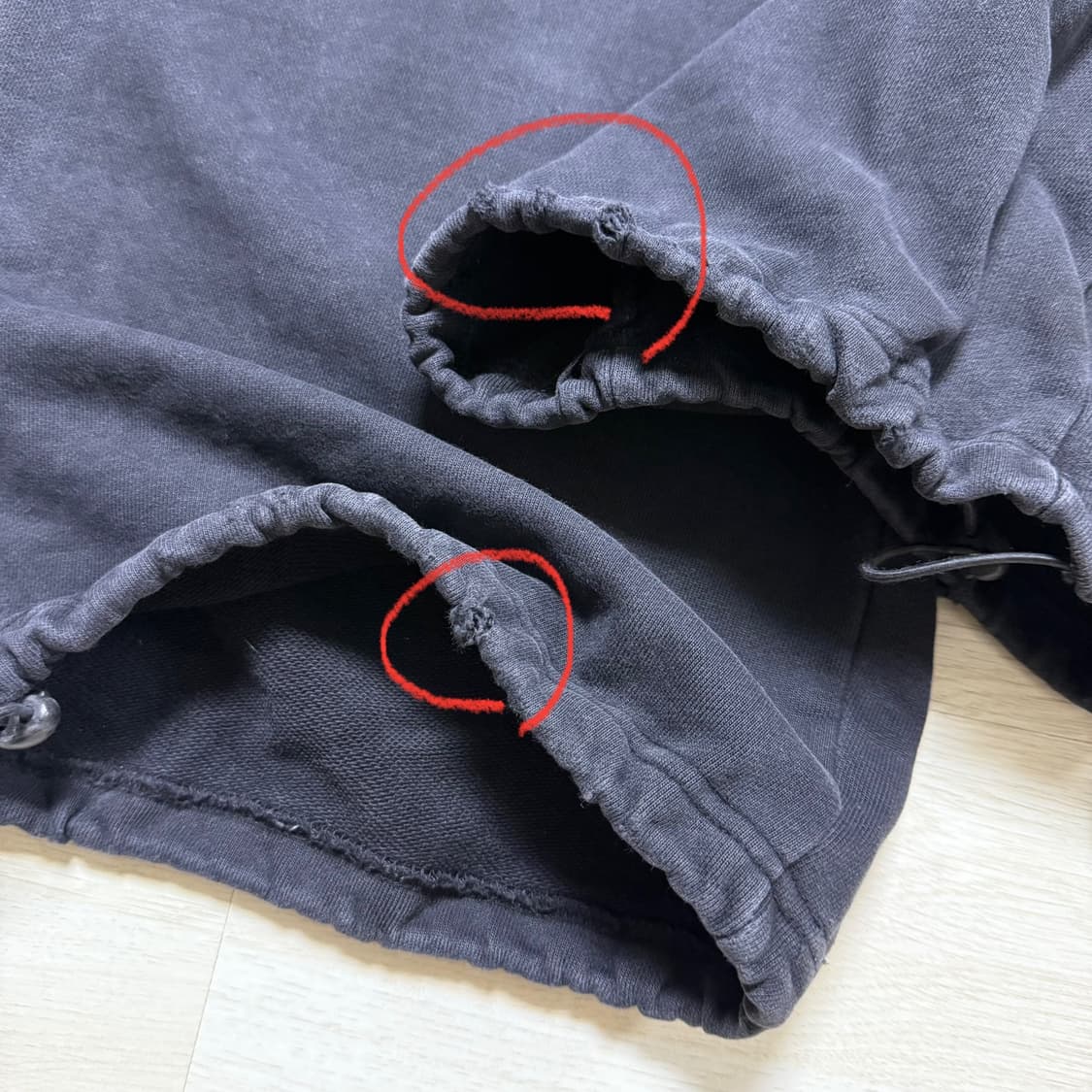 폴리테루 휴먼인덱스 인덱스 스웨트 팬츠 002 블랙 잉크 상품이미지5