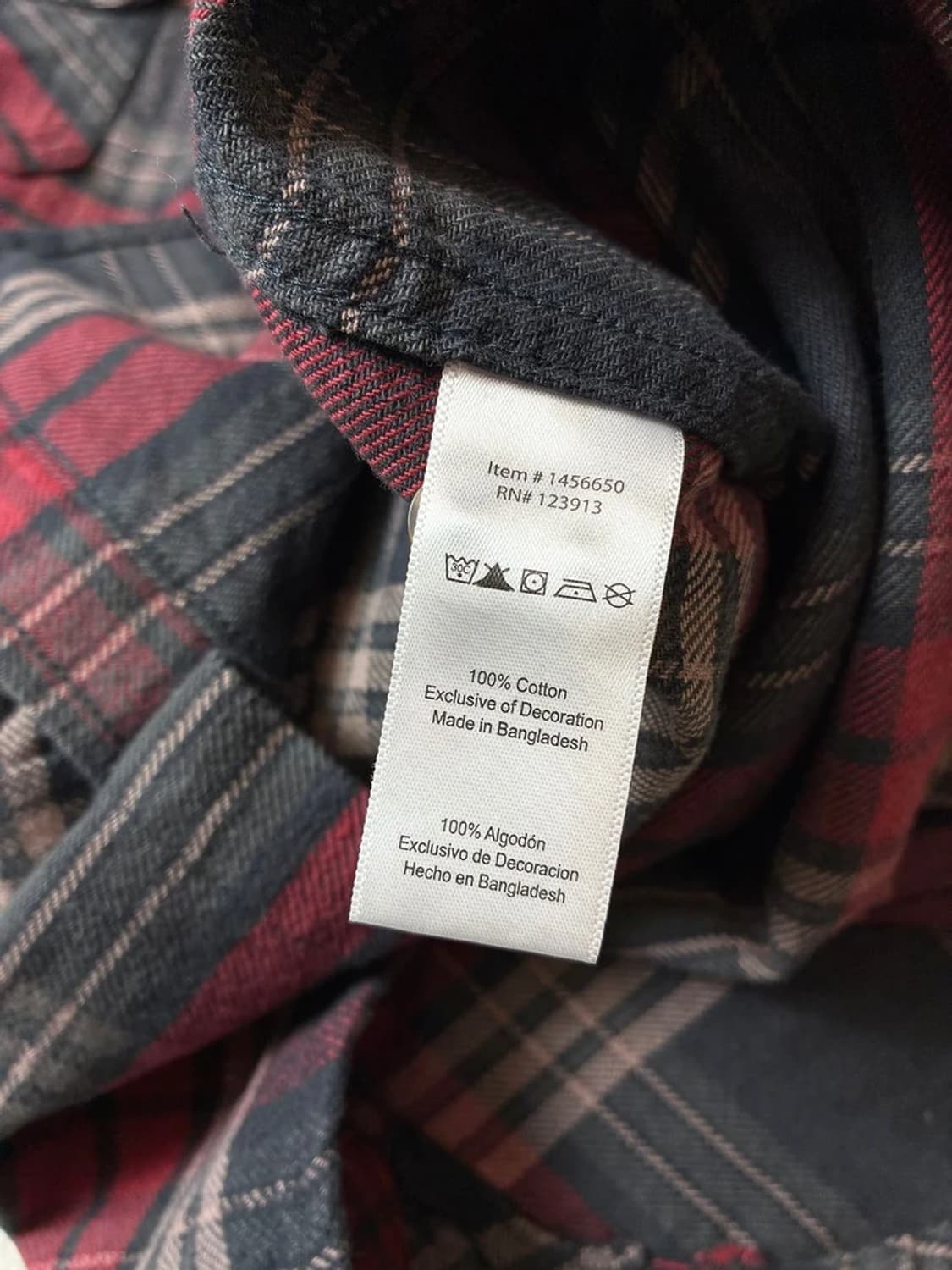 Jachs 00's 헤리티지 플란넬 셔츠 PN7119 상품이미지7