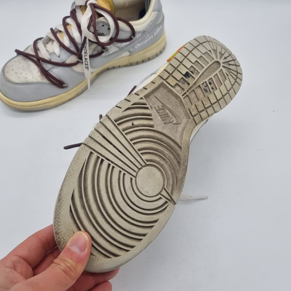 나이키 x 오프화이트 덩크 로우 더 50 - 로트 46 남성 260mm 상품이미지3