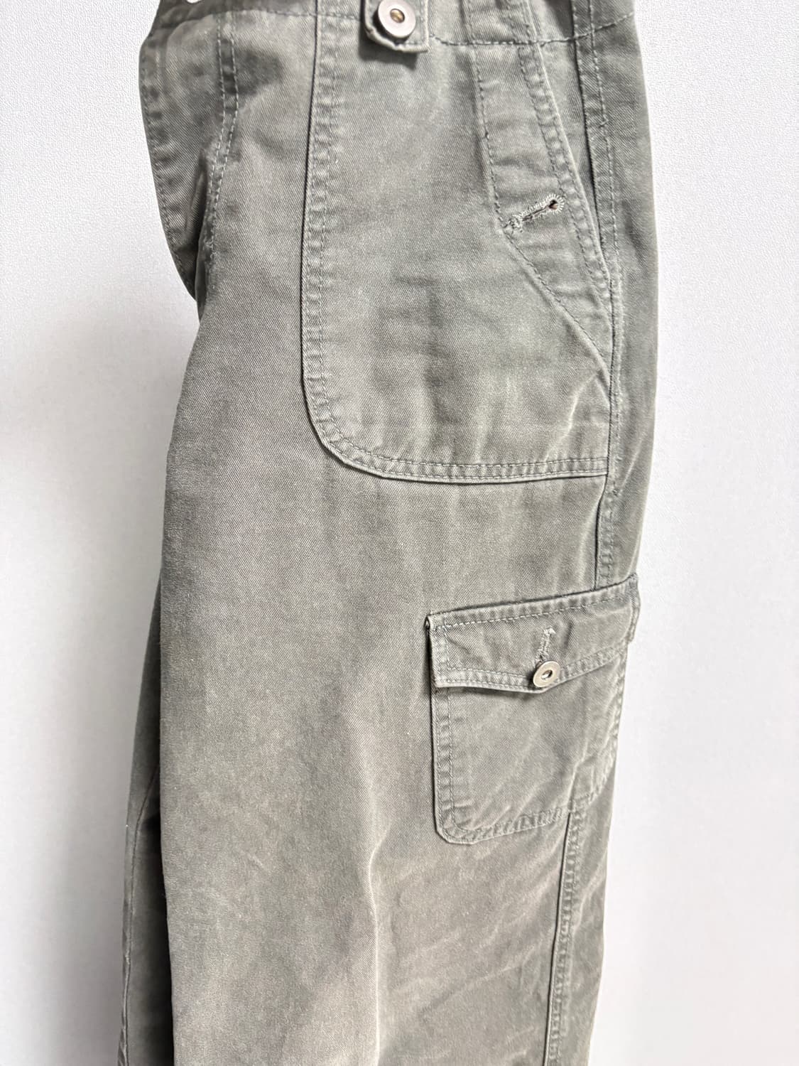 애즈온 제드 JED Cargo Pants 카고팬츠 차콜 s (수선) 상품이미지2