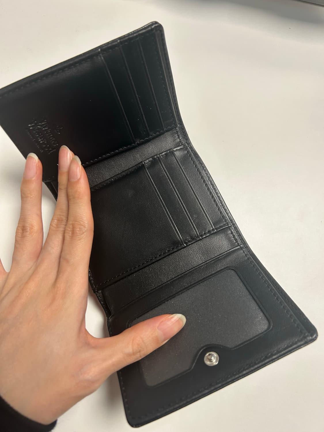 비비안웨스트우드 빅로고 반지갑 (박스있음) 상품이미지5