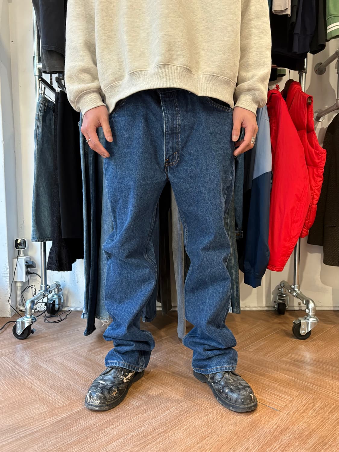 90s USA Levis 517 오렌지텝 상품이미지1