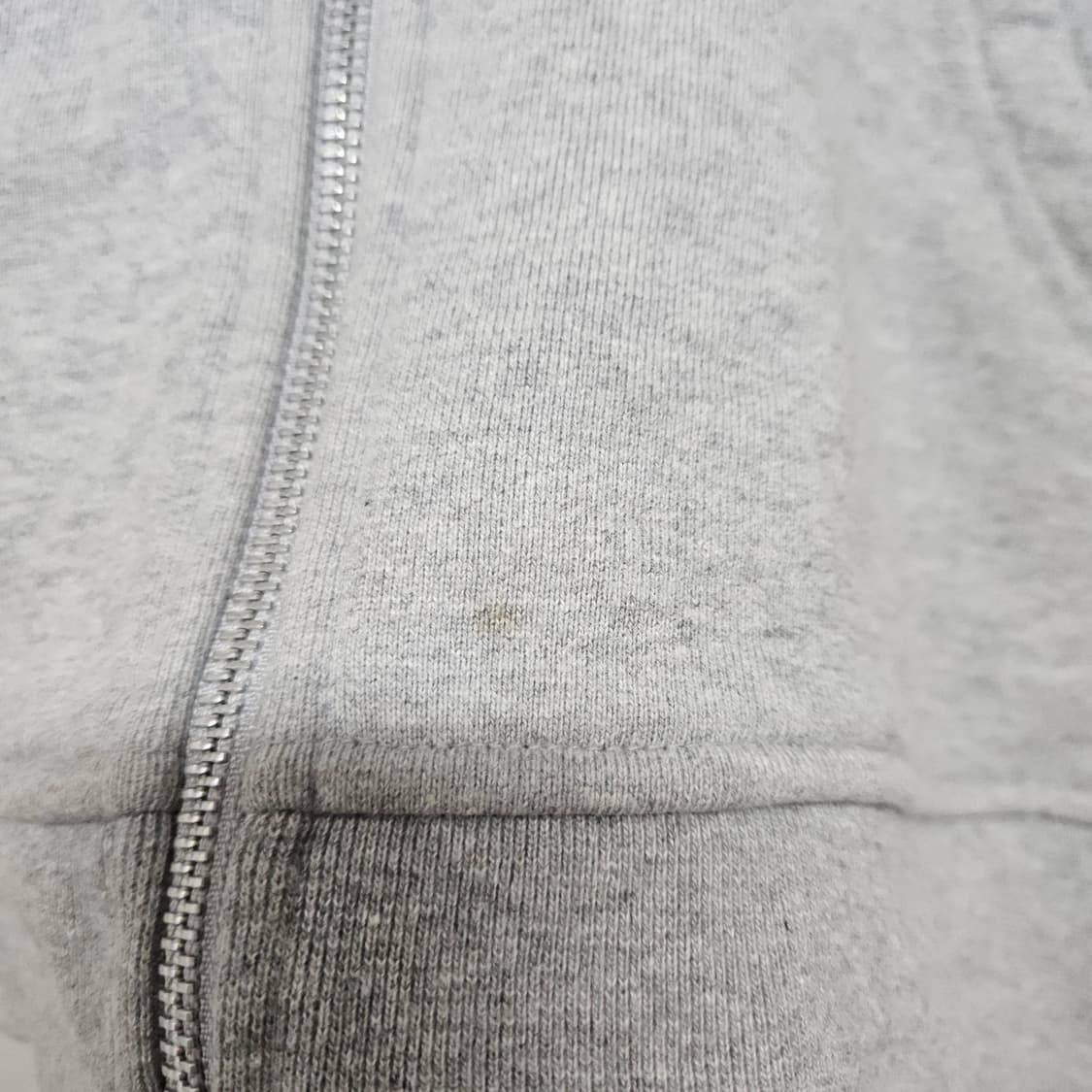 퍼스널팩 프리미엄 솔리드 후드집업 투웨이 그레이 회색 2way 상품이미지5