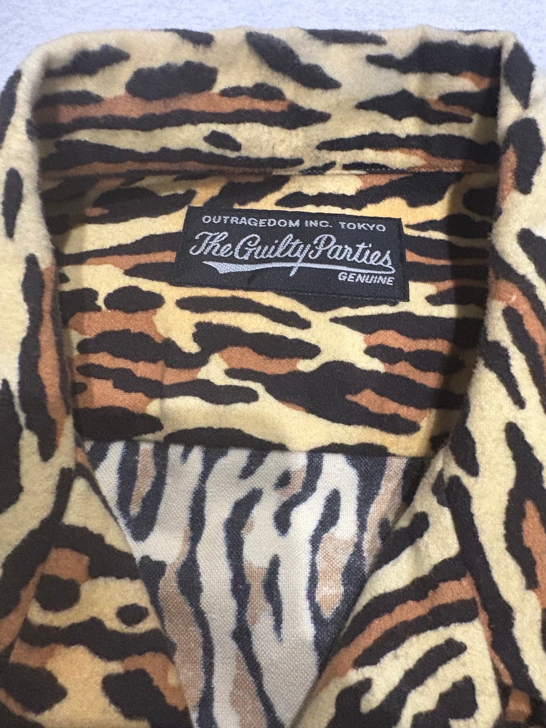 WACKO MARIA 레오파드 셔츠 L 상품이미지2