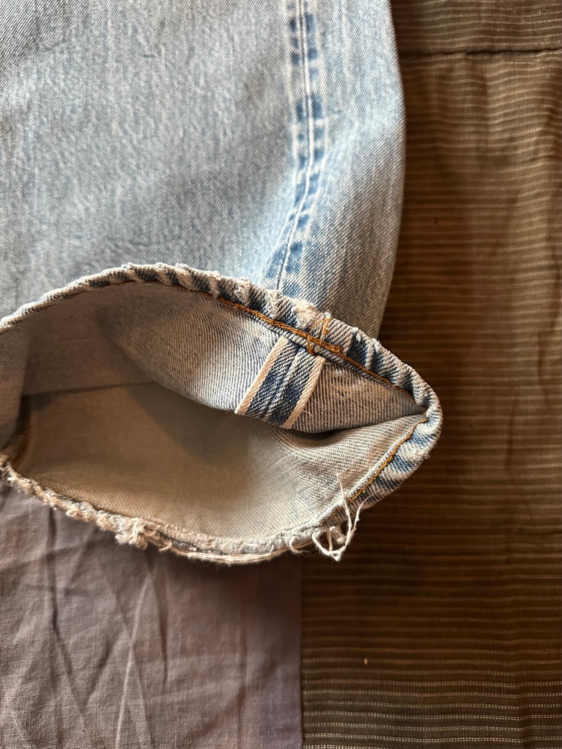 80s Levis 501 66후기 Selvedge Denim Pants 상품이미지4