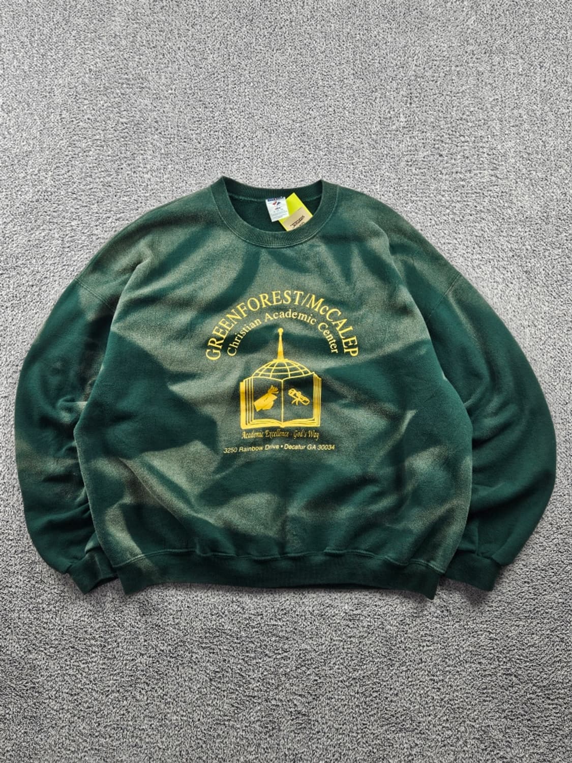 져지스 다잉 워시드 커스텀 맨투맨 스웻 셔츠 ( 2XL ) / 10952 상품이미지1