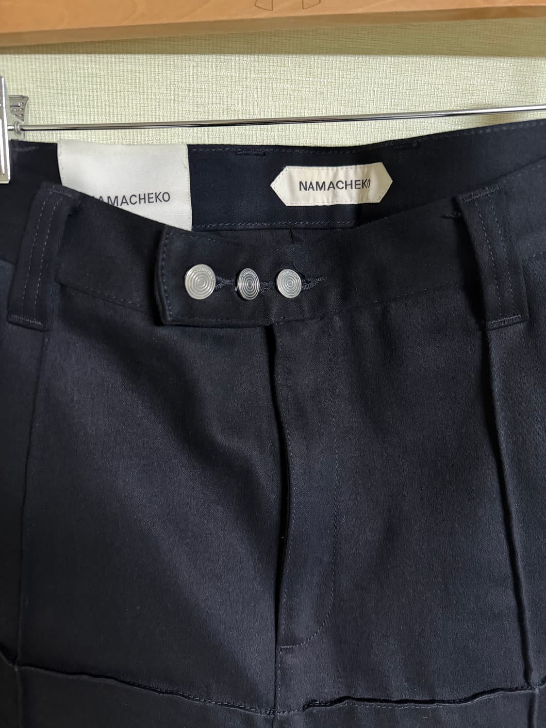 [M]나마체코 DAMNONIA PLEATED 트라우저 상품이미지3