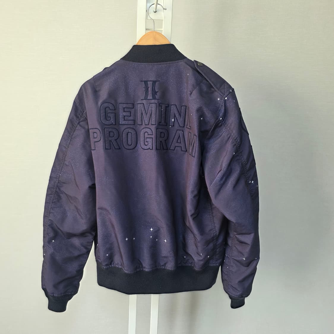 아비렉스 블루종 점퍼 퍼플 패치 상품이미지8