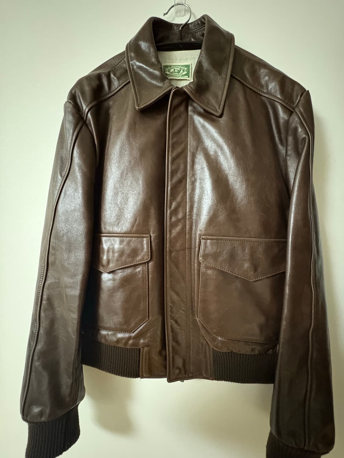 [L] STU 페인팅 레더  상품이미지1