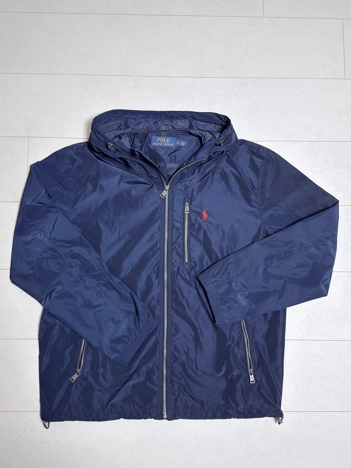 폴로 랄프로렌 윈드브레이커 바람막이 네이비 M 상품이미지1