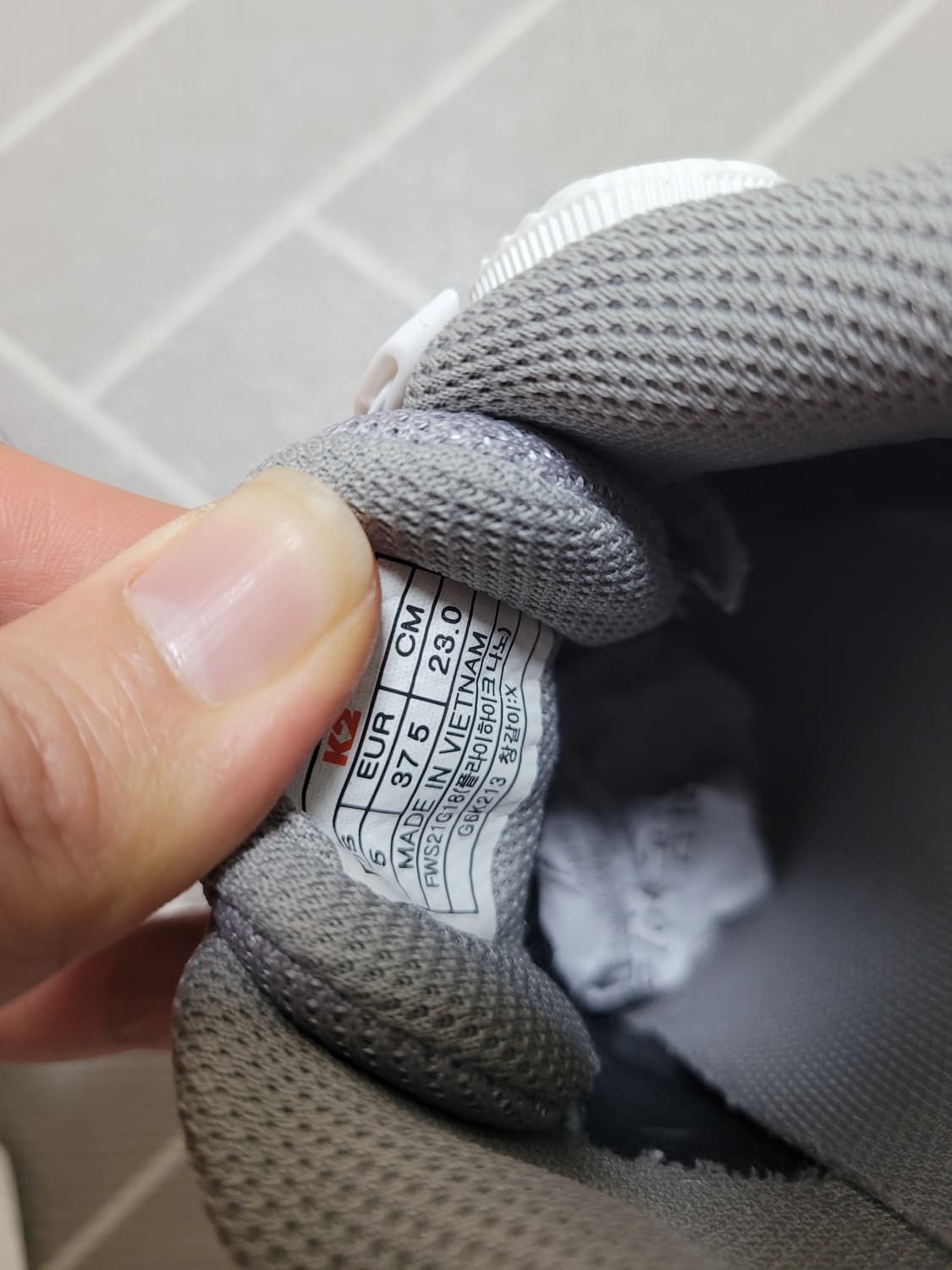 1화착) K2 고어텍스 플라이하이크 나노 트레킹화 230 상품이미지8