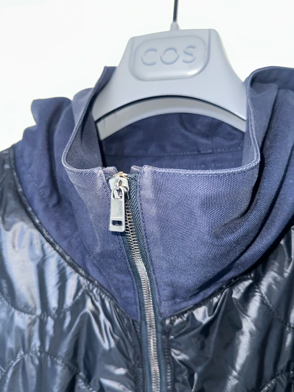 질샌더 리버시블 후디드 점퍼 다크네이비 상품이미지8