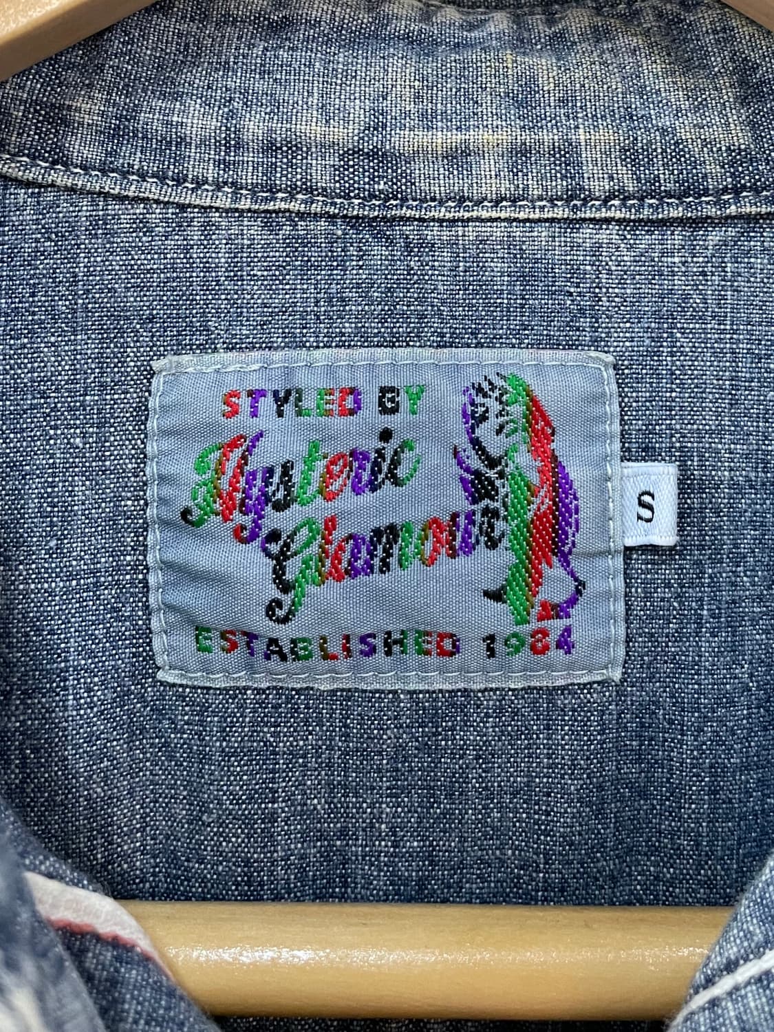 Hysteric Glamour 히스테릭글래머 데님 셔츠 상품이미지2