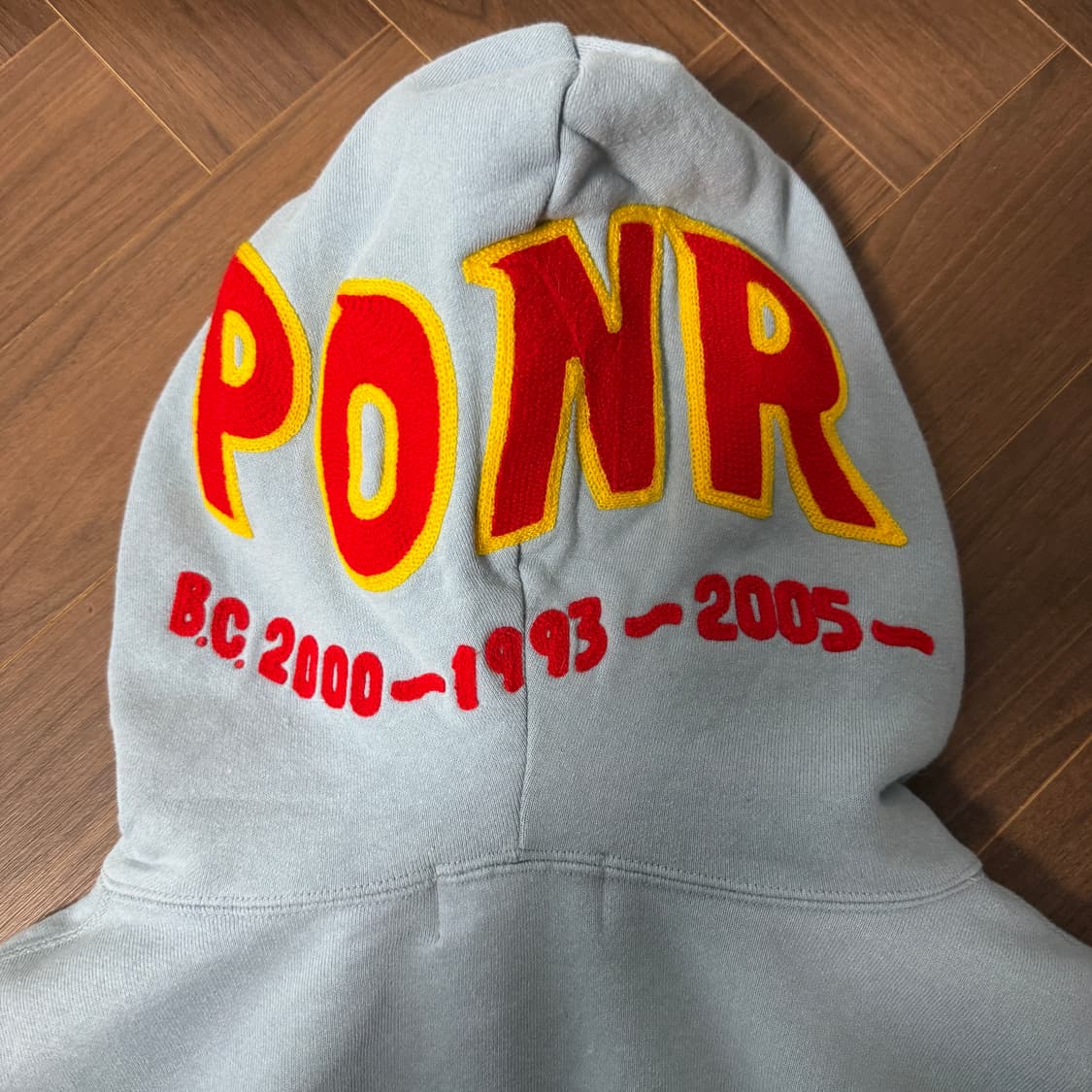 베이프 PONR 샤크 후드집업 스카이 블루 상품이미지4