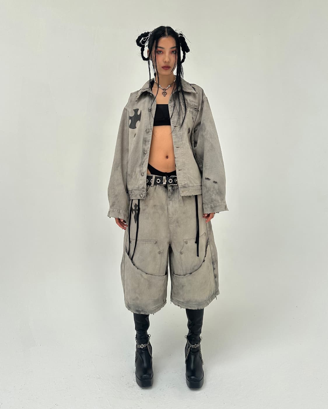 가격포기 ‼️ 스쿠읏 애쉬 디럭스 자켓 새상품 상품이미지1