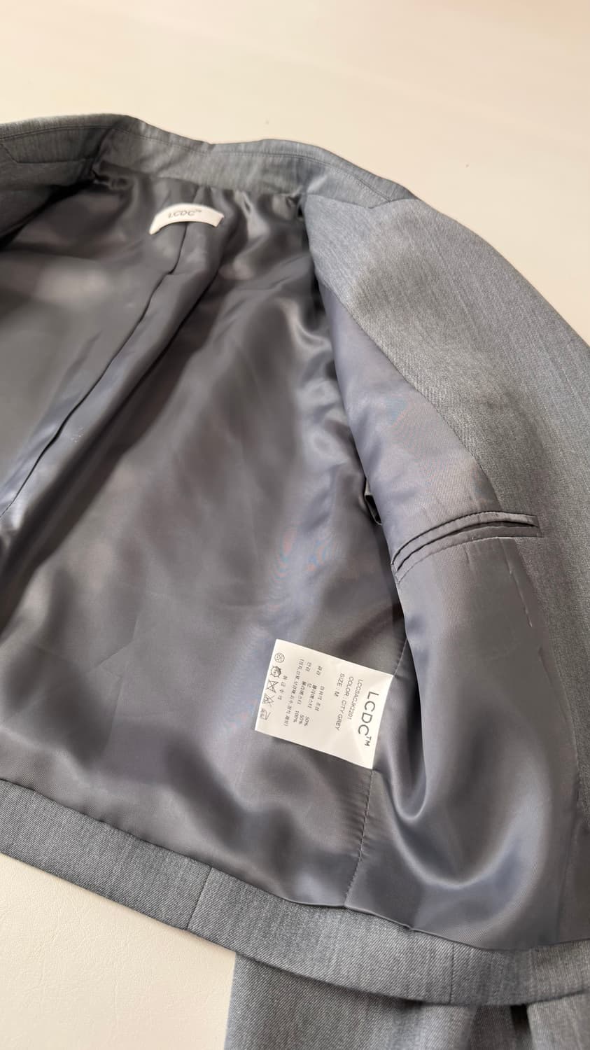 새상품) 엘씨디씨 LCDC 고퀄리티 크롭 정장 슬랙스 셋업 M 정가 69 상품이미지9