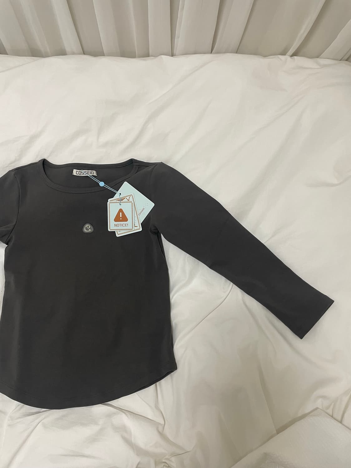 코이세이오 SYMBOL LOGO CAPRI SLEEVES DARK BRO 상품이미지4