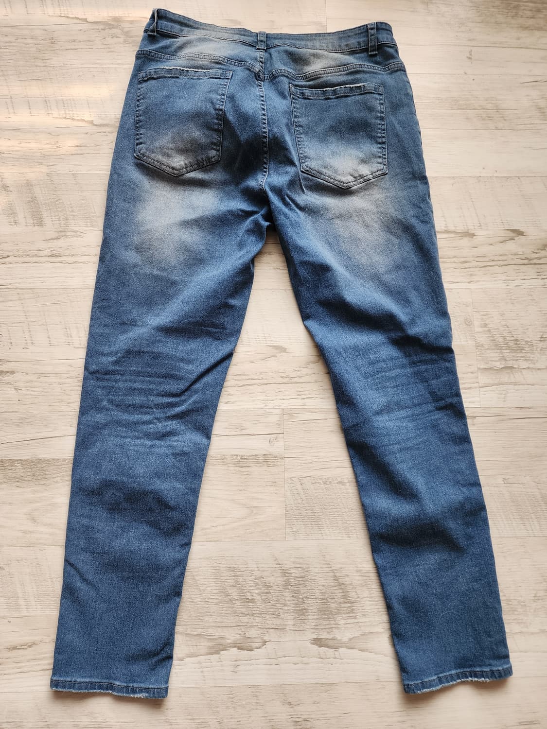 남자 스판 데님 팬츠 팜. 남성 청바지 (32~33)인치 중청남성 스판  상품이미지2