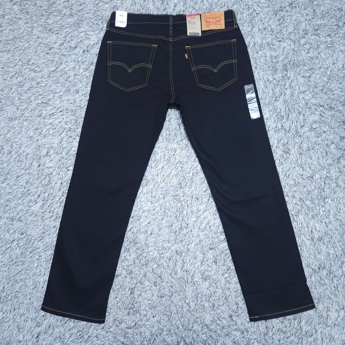 리바이스559) 36/32 남자 블랙진 일자 데님팬츠 / 왕눈이샵 상품이미지5