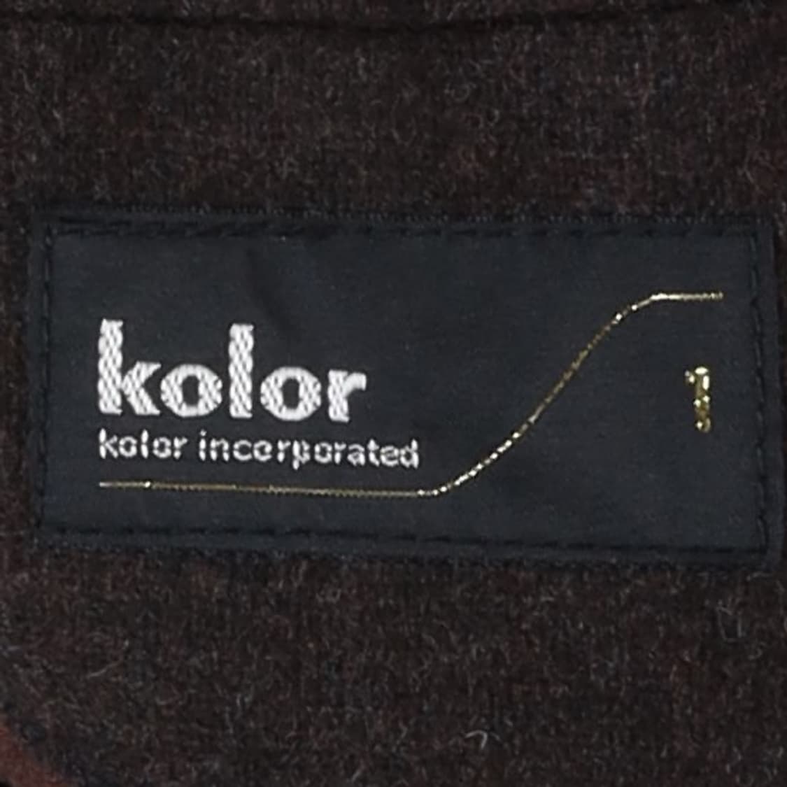 컬러 Kolor Double Breasted Jacket 상품이미지7