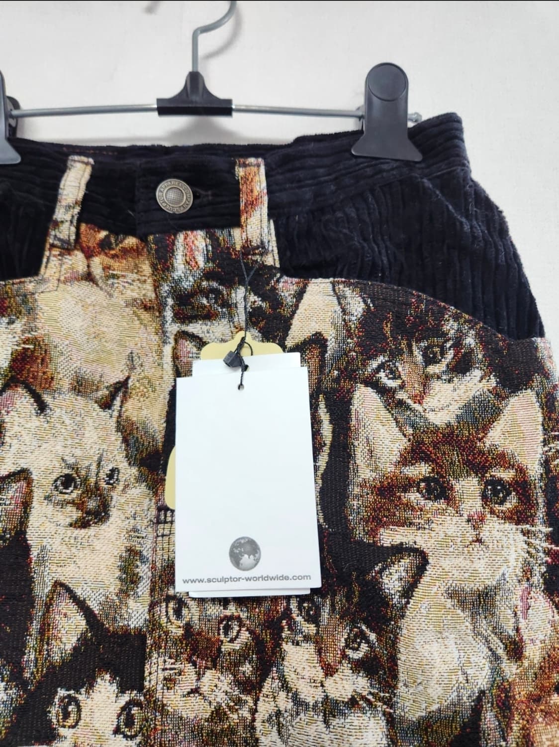 Sculptor 스컬프터 고양이 패턴 미니스커트 상품이미지2