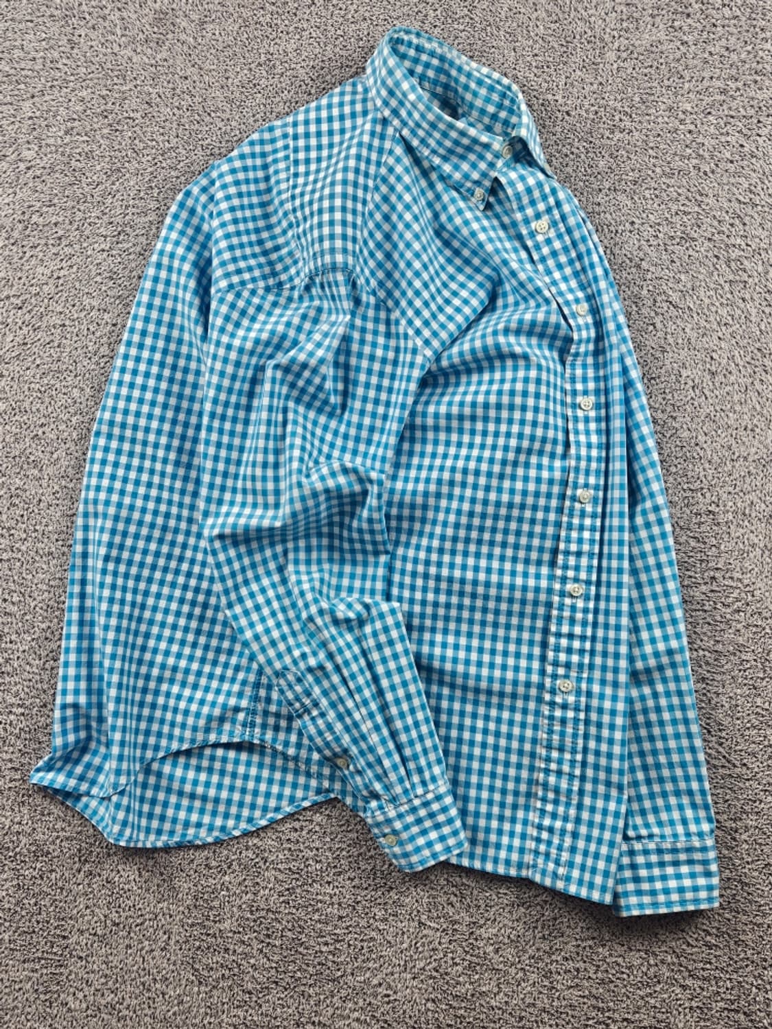 폴로랄프로렌 깅엄 체크 패턴 셔츠 ( M ) / 11179 상품이미지4