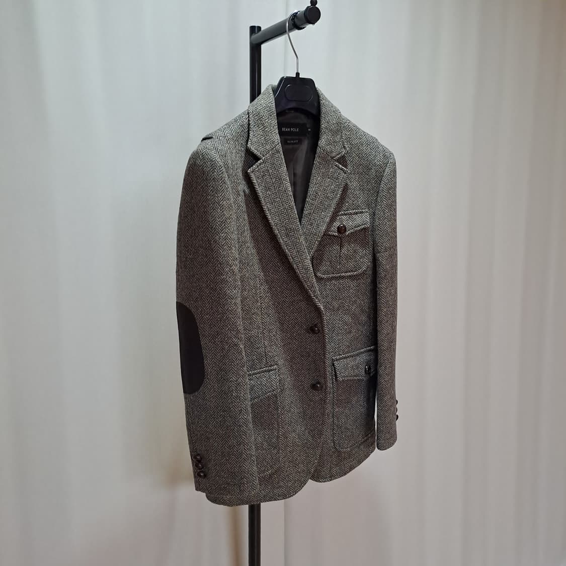 (택포) 빈폴 블랙라벨 헤링본 자켓 95 A933 상품이미지3