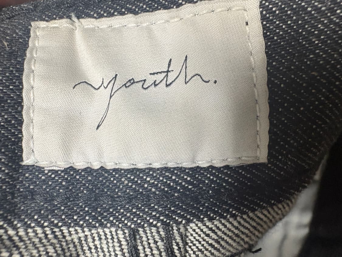 [L] 유스 와이드 원워시 데님 상품이미지3