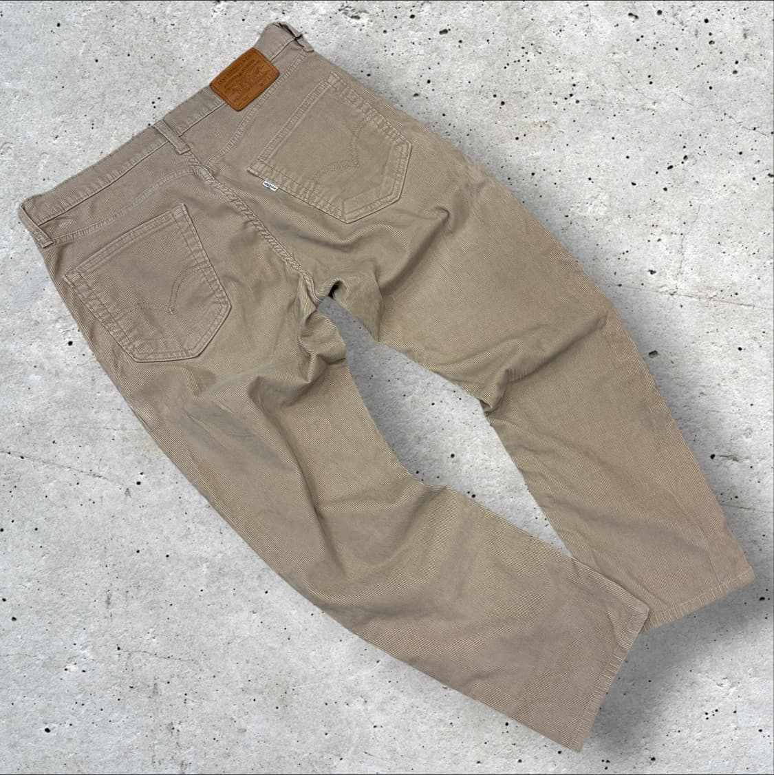 [32] 리바이스 502 코듀로이 베이지 바지 B254 상품이미지1