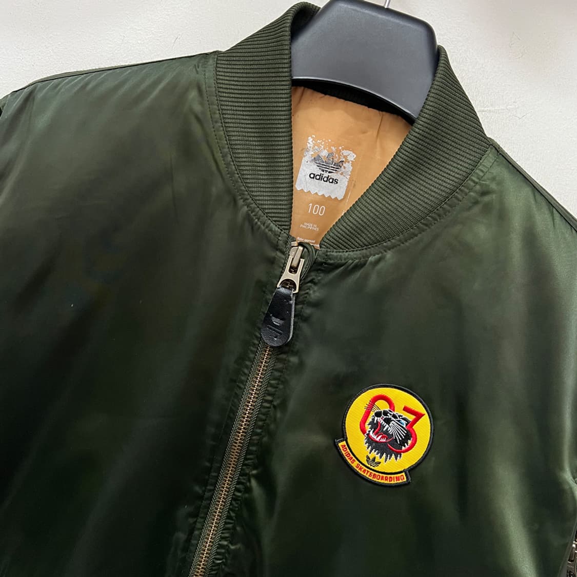 아디다스 스케이트보딩 MA-1 블루종 자켓 100 상품이미지3