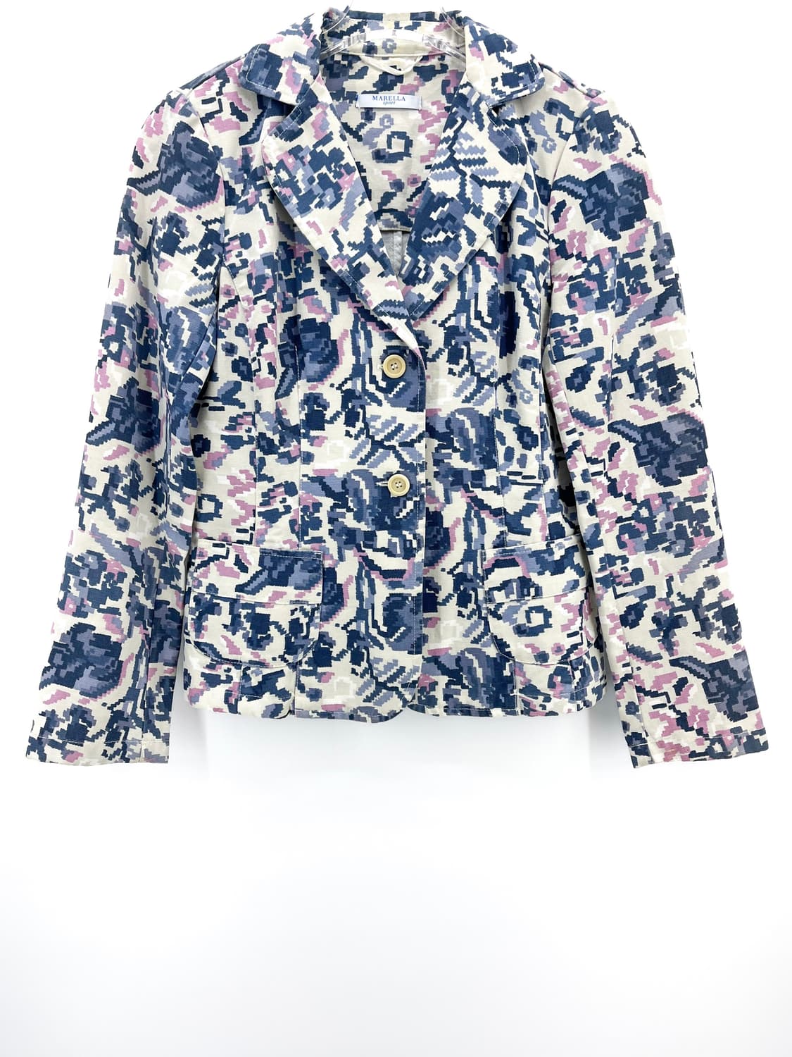 막스마라 마렐라 픽셀 플라워 코튼 자켓 상품이미지3