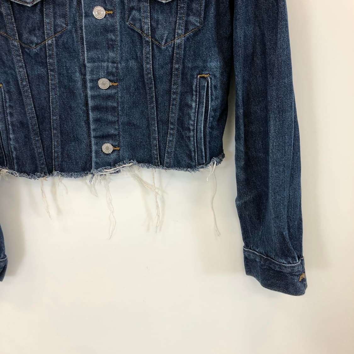 리바이스 오리지널 컷팅 트러커자켓 S 상품이미지3