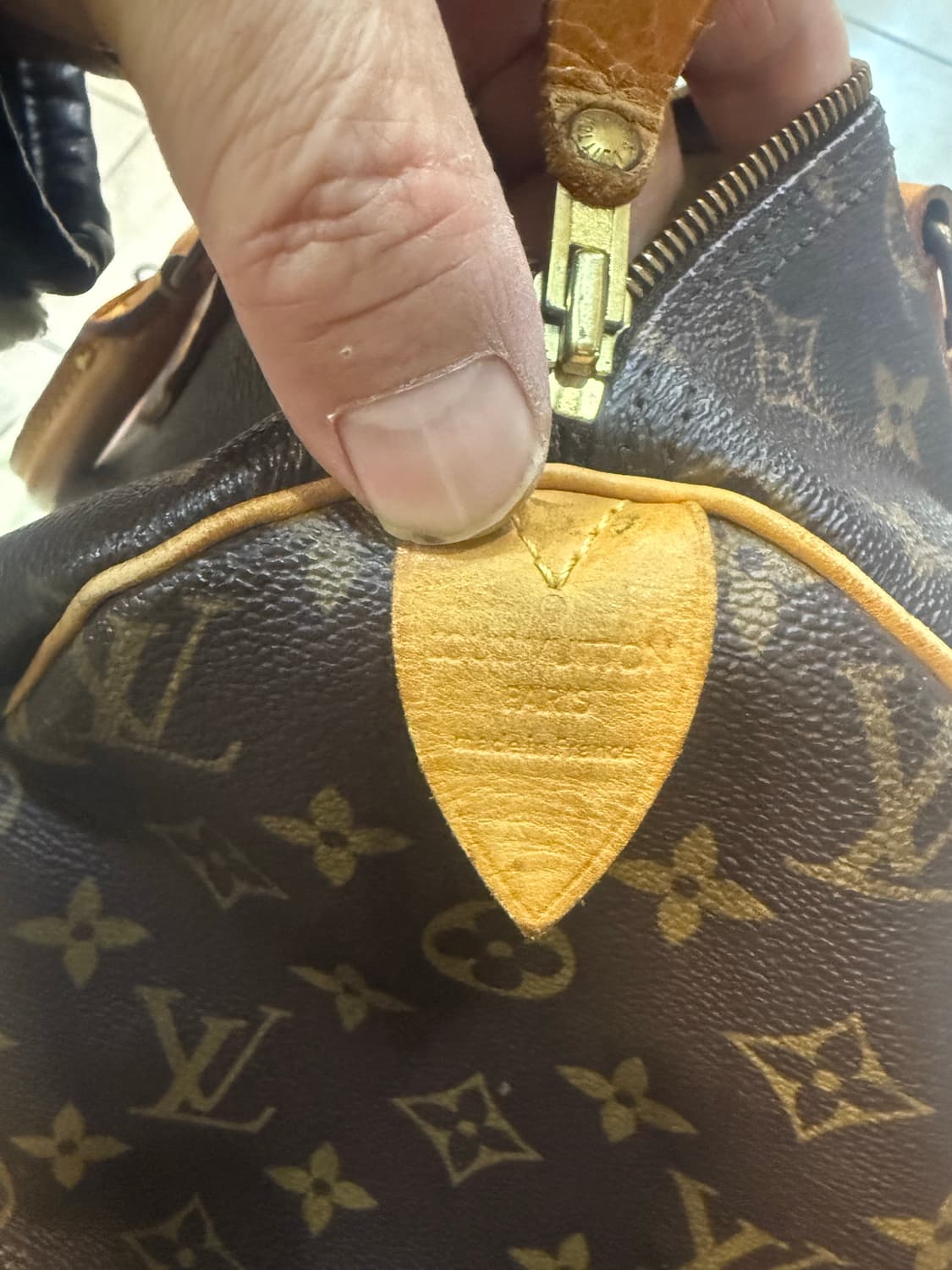 정품 루이비통 스피디30 팝니다 상품이미지8