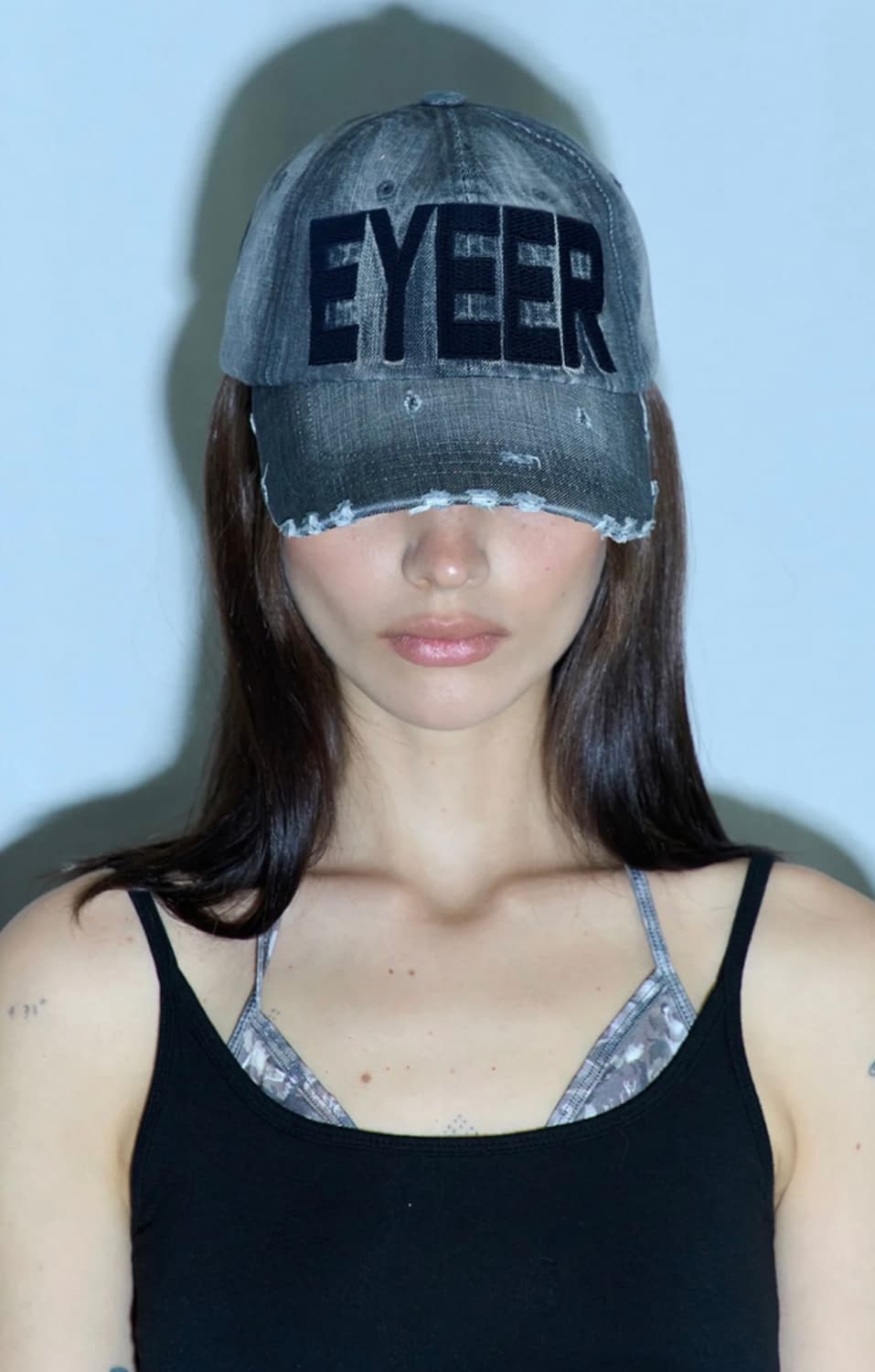 EYEER Basic logo ball cap 빈티지 볼캡 상품이미지2