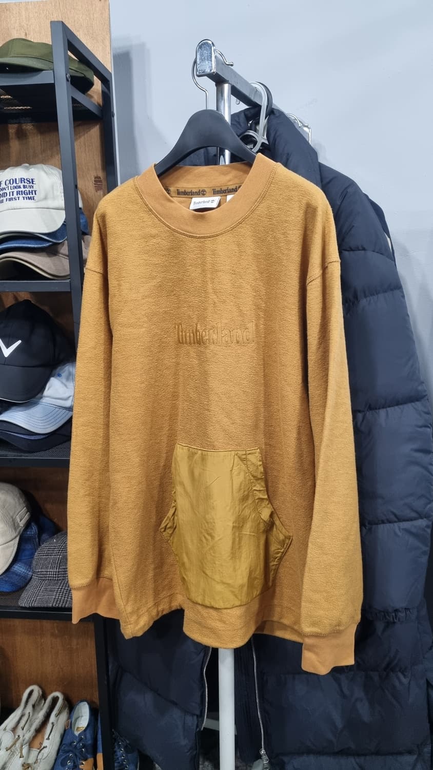 팀버 브라운 맨투맨 스웻셔츠 xL(가슴단면56) 상태최상급 상품이미지1
