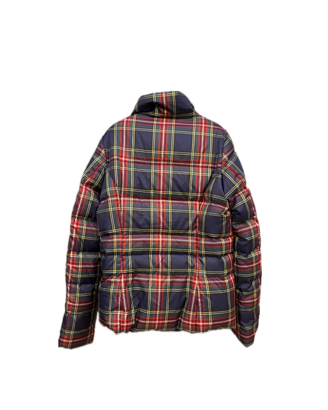 타미힐피거 체크 버튼 덕 다운 패딩 상품이미지2