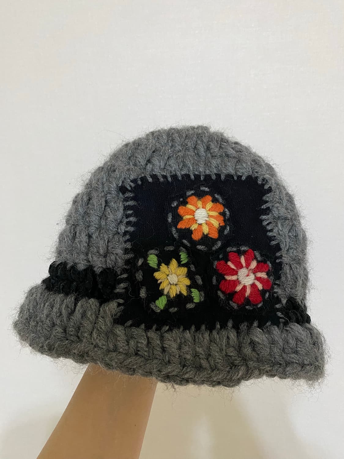 핸드메이드 버킷햇 모자 뜨개모자 햇 상품이미지1